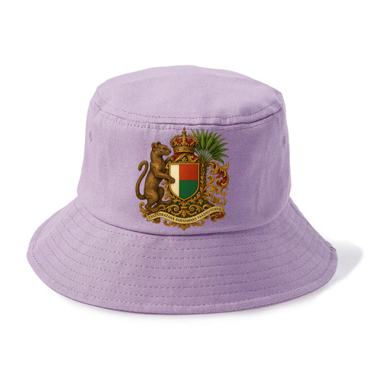Madagascar Fossa Hunter  - Bucket Hat - Purple