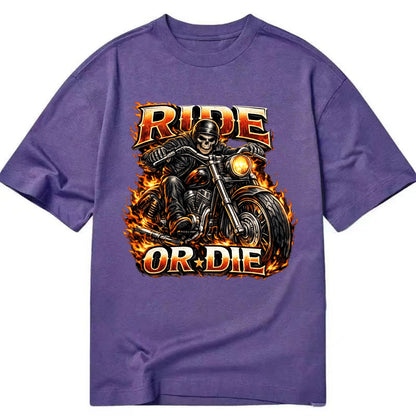 Ride Or Die - Classic T-shirt - Purple