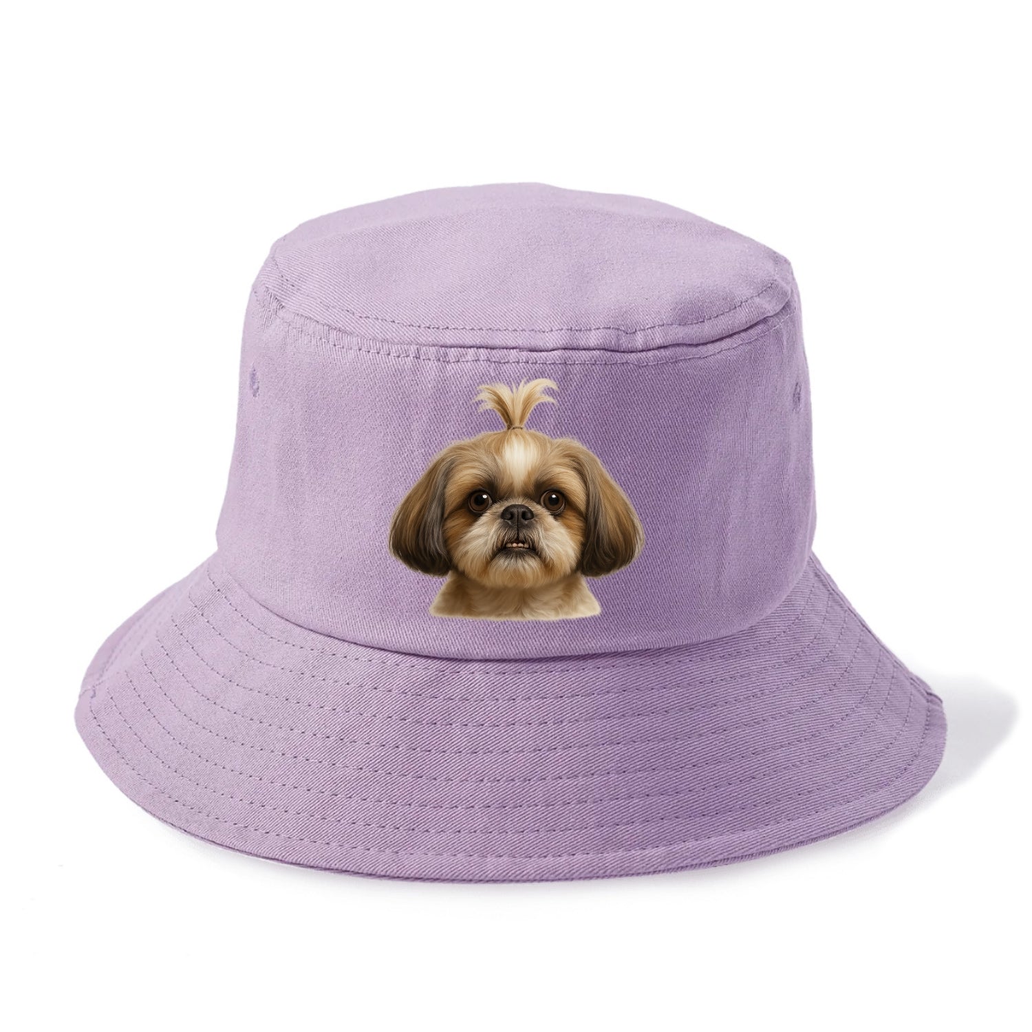 Shih Tzu  - Bucket Hat - Purple