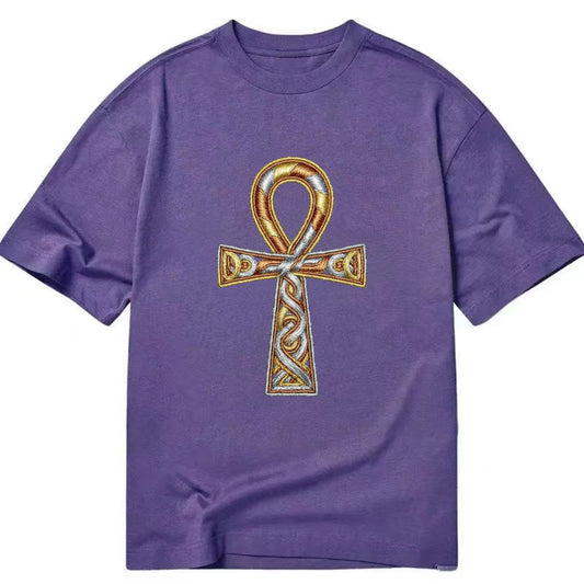 Ankh of Life - Classic T-shirt - Purple