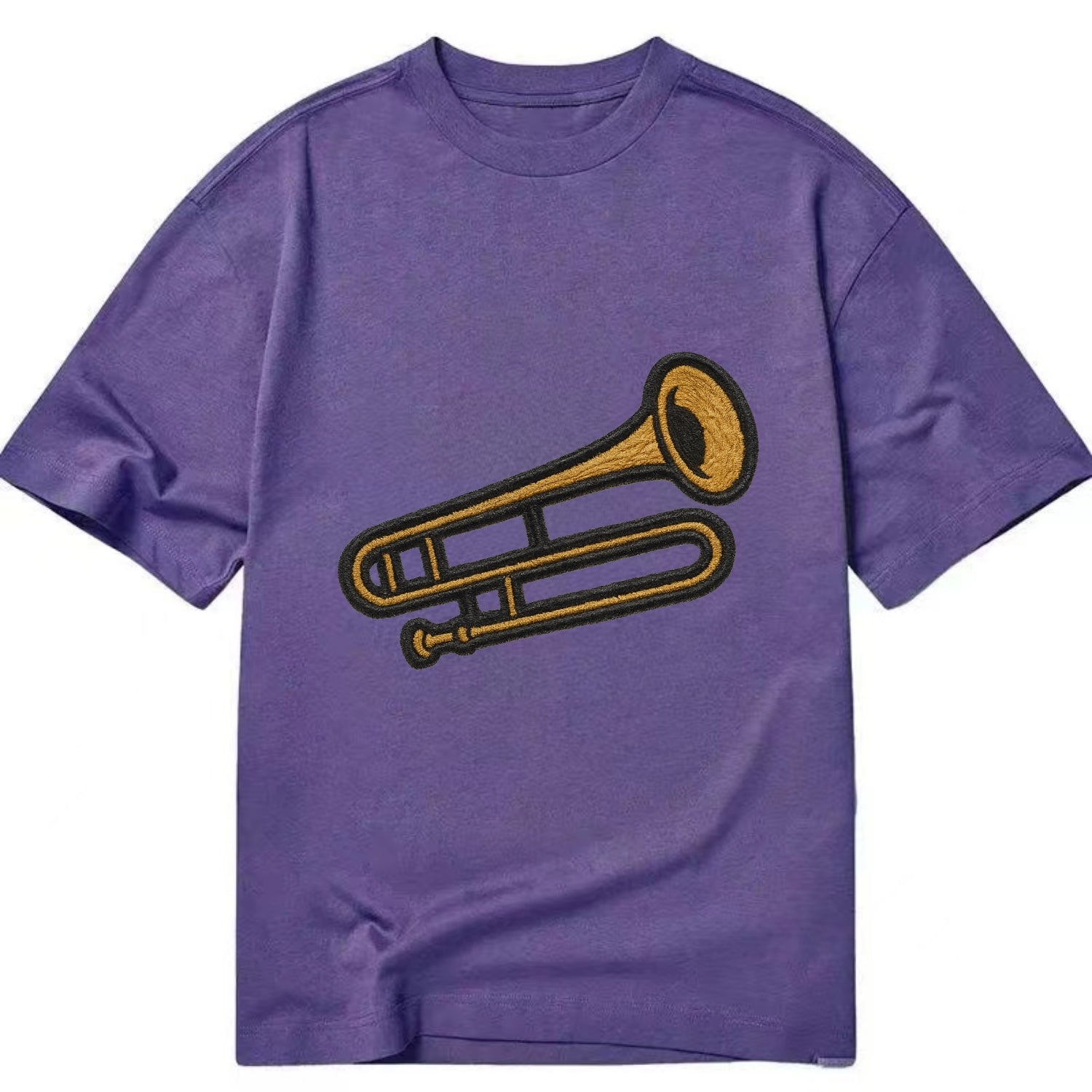Trombone  - Classic T-shirt - Purple