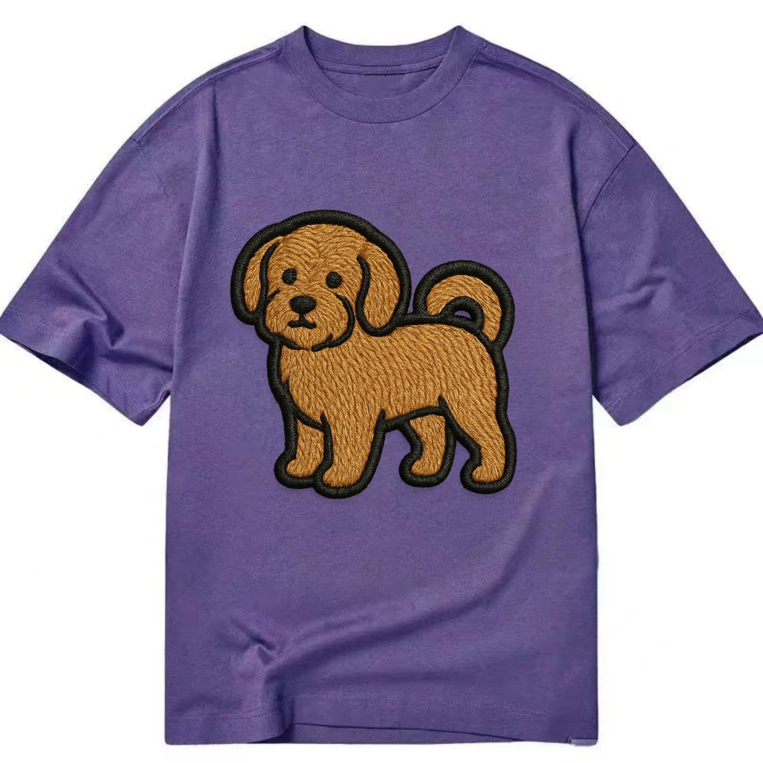 Havanese - Contemporary small dog design - Classic T-shirt - Purple