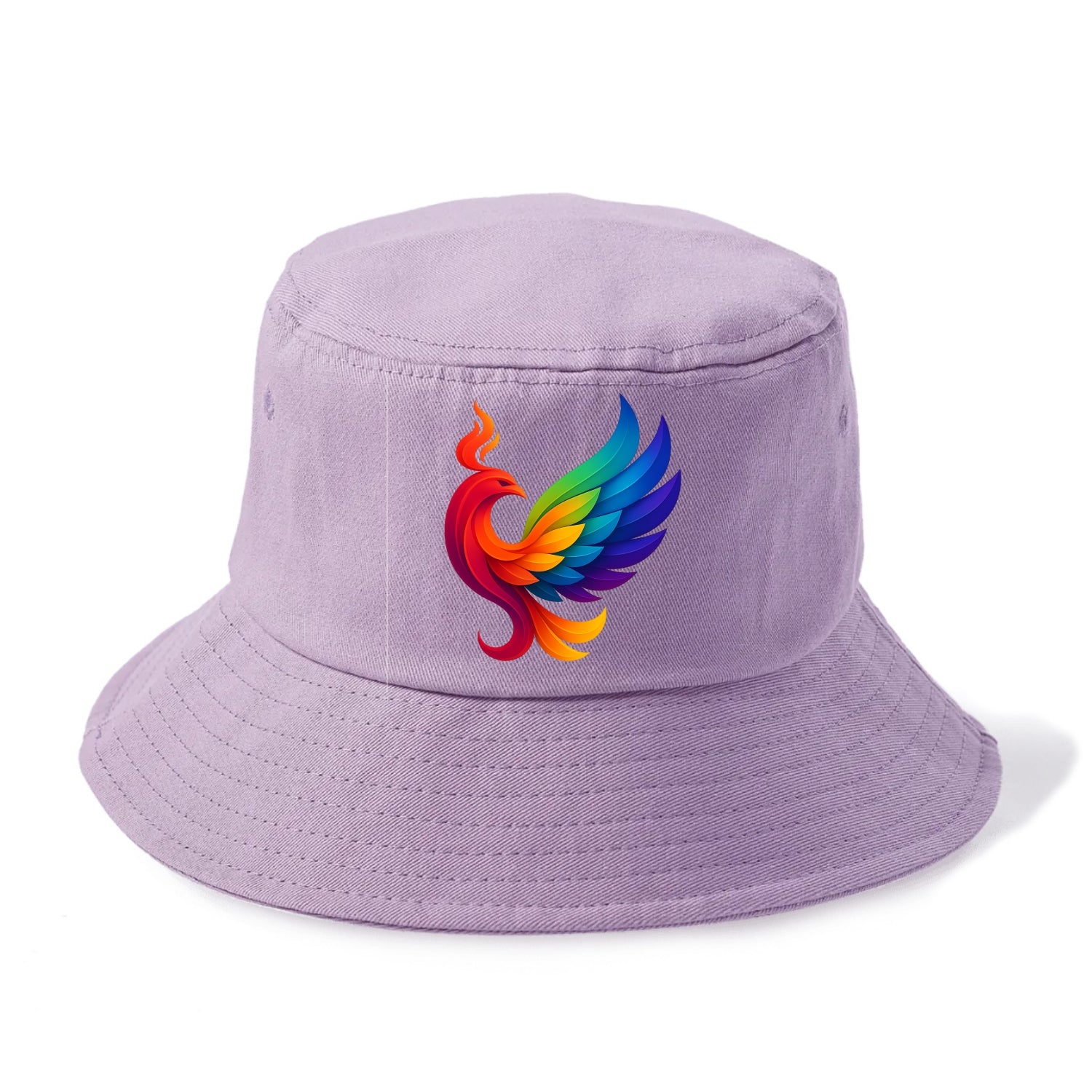 Liberation Bird - Phoenix with each feat - Bucket Hat - Purple