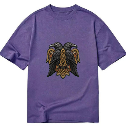 Odin's Ravens - Classic T-shirt - Purple