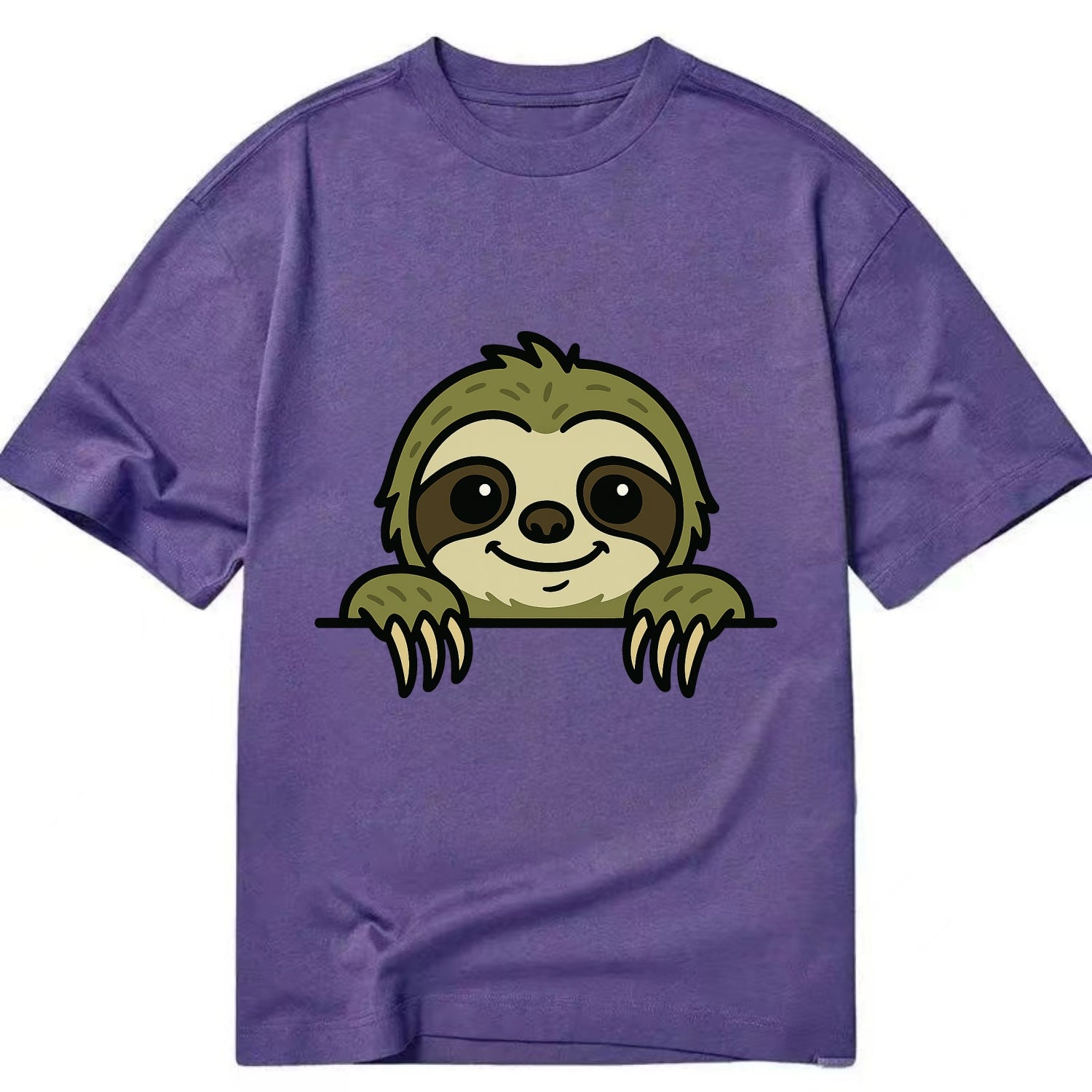 Sloth  - Classic T-shirt - Purple
