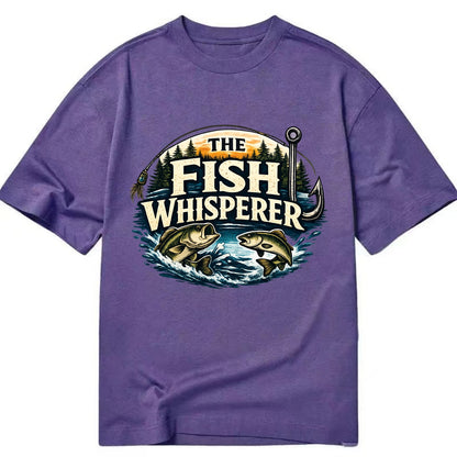The Fish Whisperer - Classic T-shirt - Purple