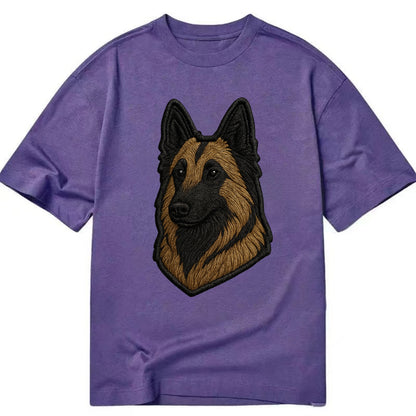 Belgian Tervuren - Trendy shepherd desig - Classic T-shirt - Purple