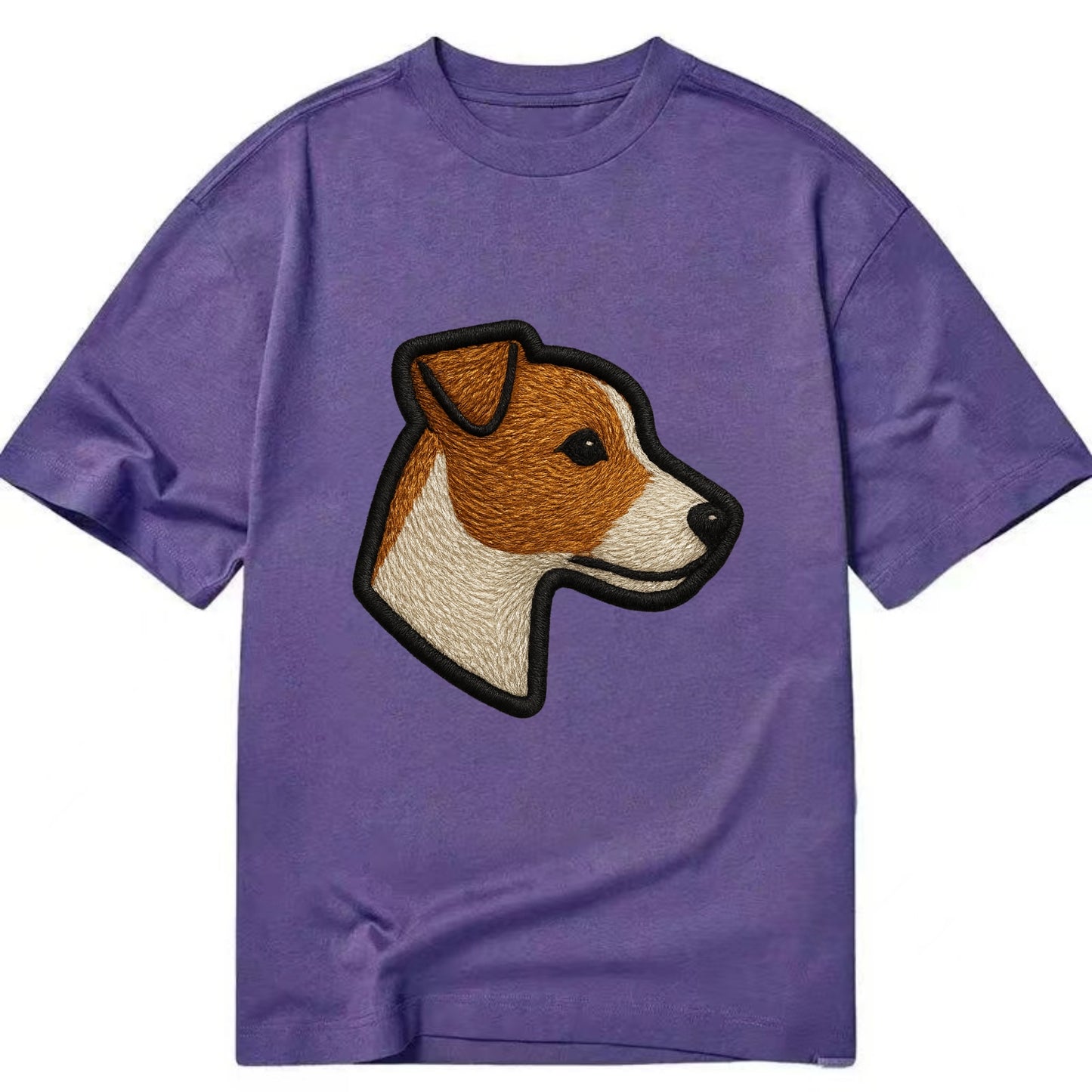 Jack Russell Terrier - Modern small terr - Classic T-shirt - Purple