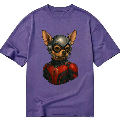Chihuahua Ant-Man  - Classic T-shirt - Purple