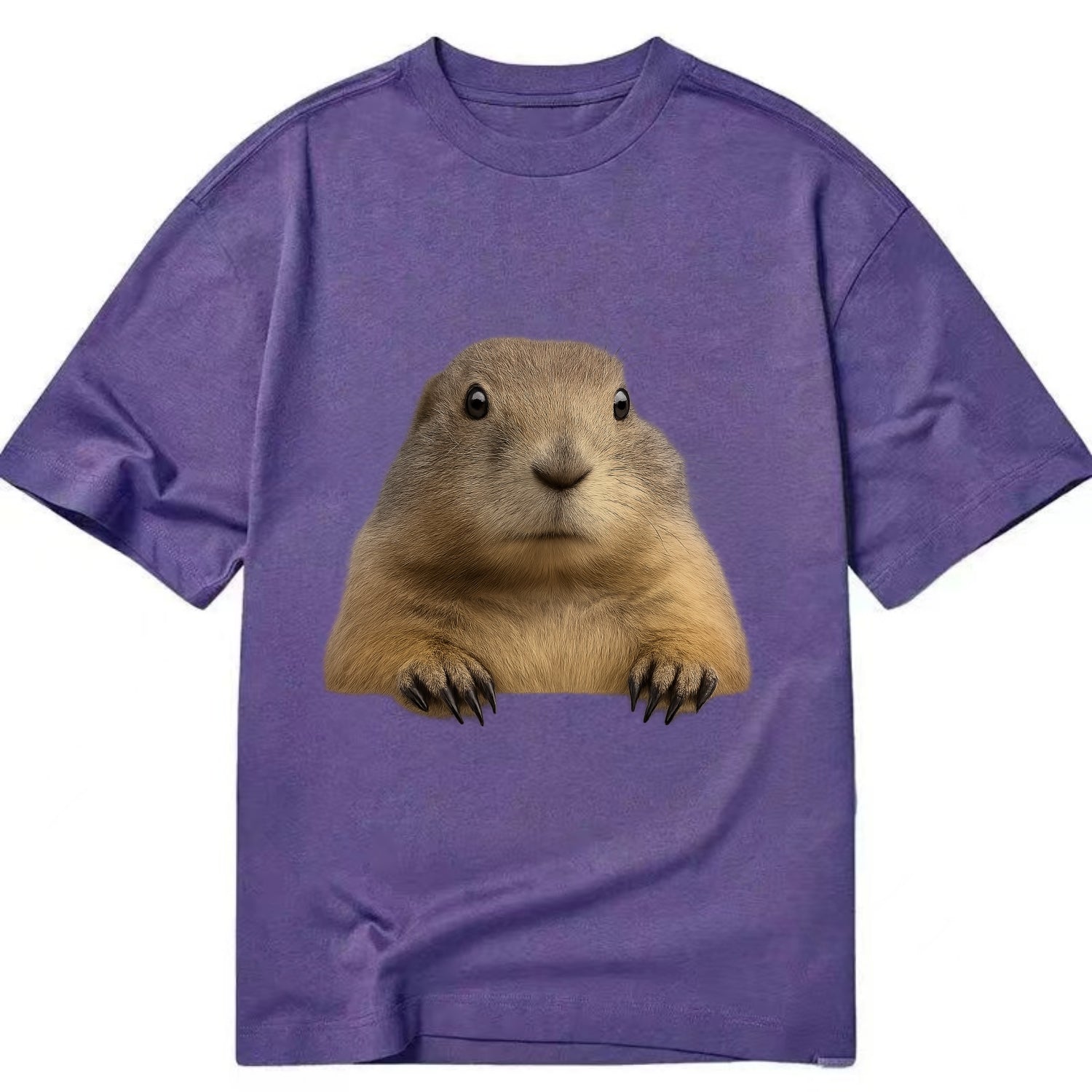Prairie Dog  - Classic T-shirt - Purple