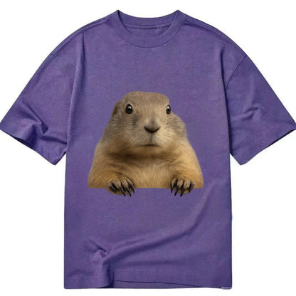 Prairie Dog  - Classic T-shirt - Purple