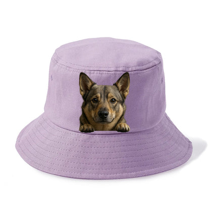 Swedish Vallhund  - Bucket Hat - Purple