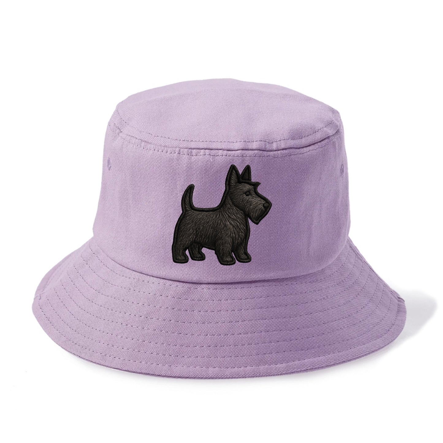 Scottish Terrier - Contemporary scottie - Bucket Hat - Purple