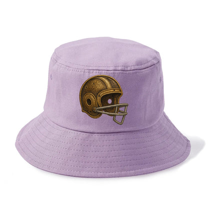 Football Helmet  - Bucket Hat - Purple