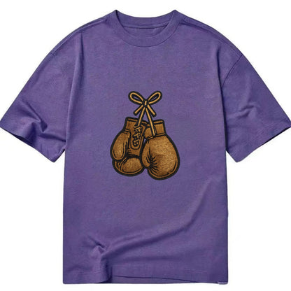 Boxing Gloves  - Classic T-shirt - Purple