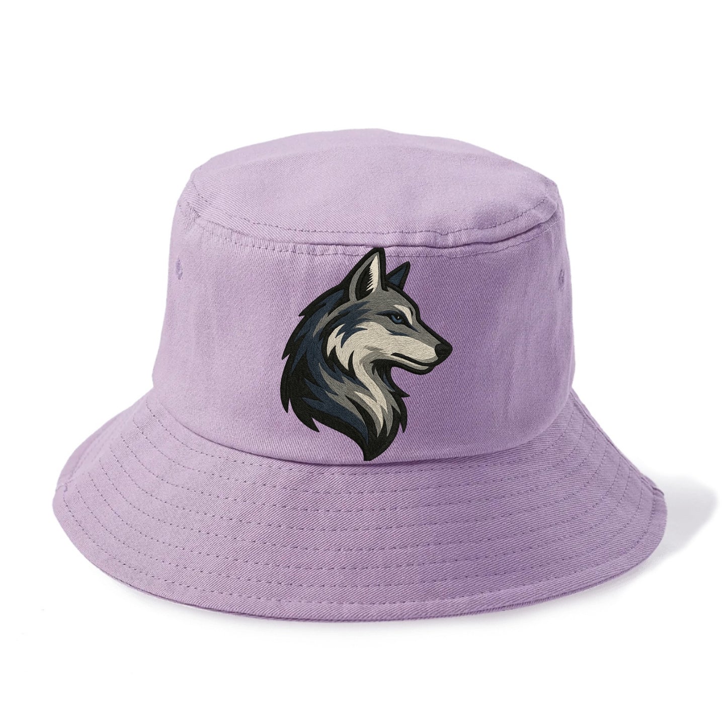 Lone Wolf Wanderer  - Bucket Hat - Purple