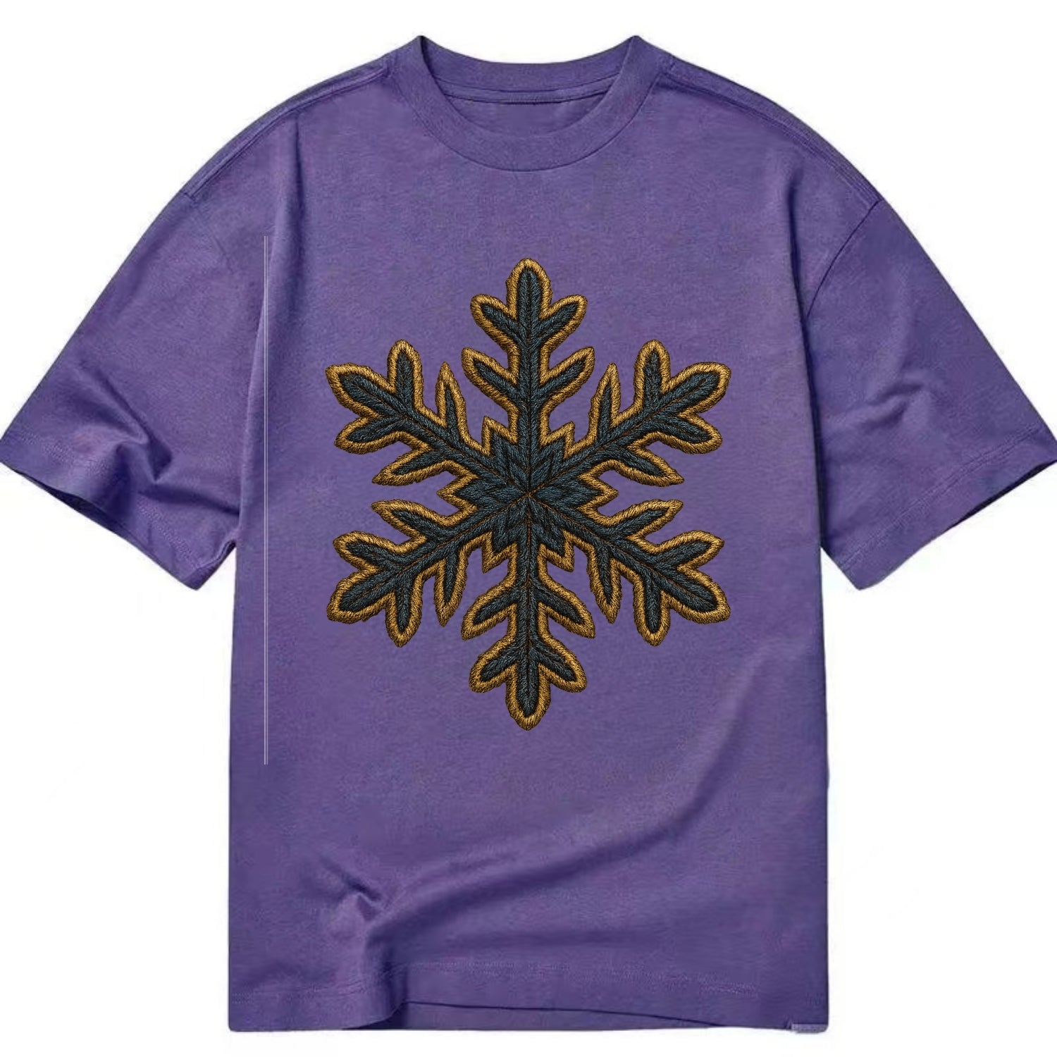 Snowflake  - Classic T-shirt - Purple