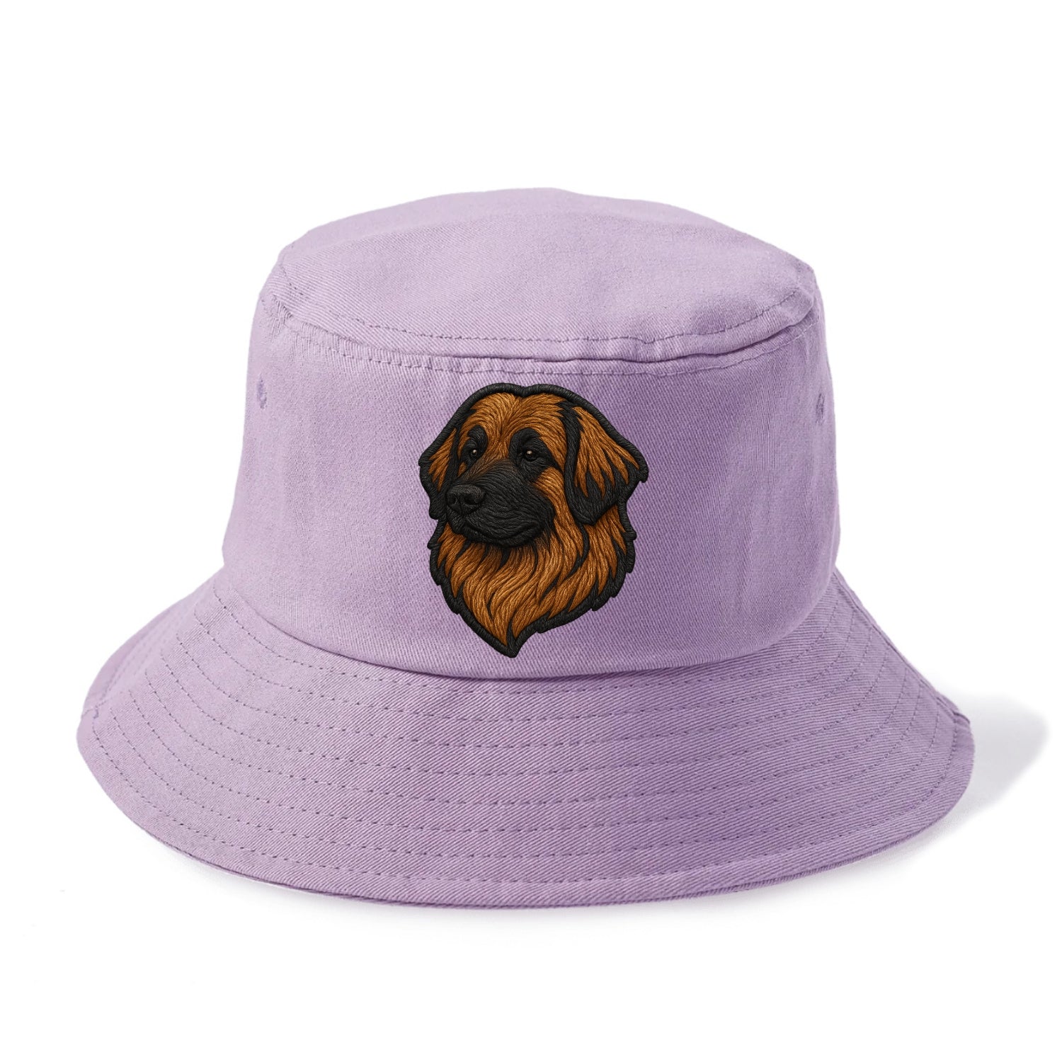Leonberger - Contemporary lion-mane desi - Bucket Hat - Purple