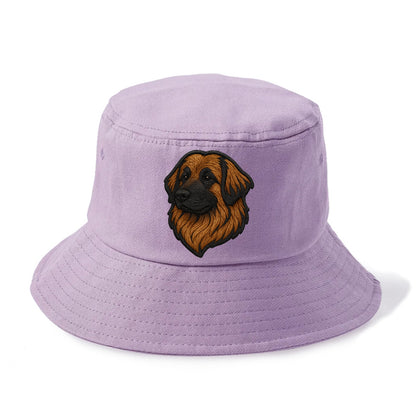 Leonberger - Contemporary lion-mane desi - Bucket Hat - Purple