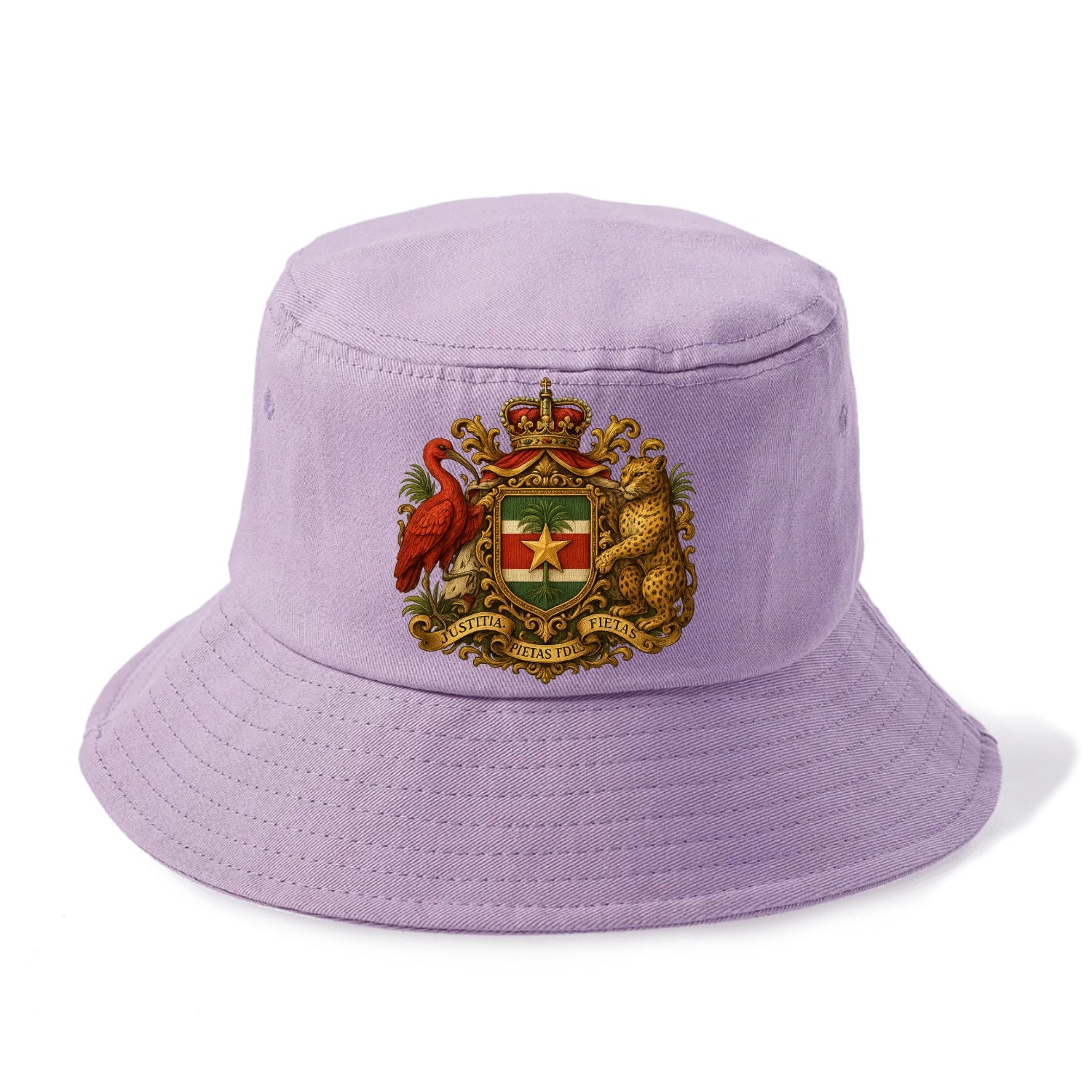 Suriname Star Emblem  - Bucket Hat - Purple