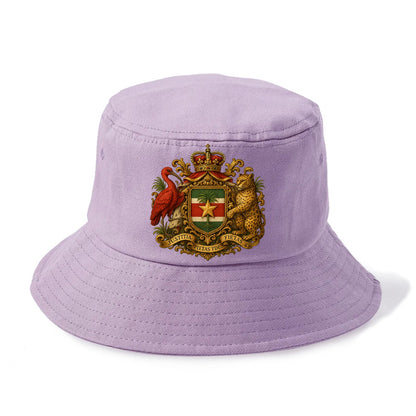 Suriname Star Emblem  - Bucket Hat - Purple