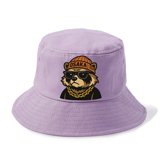 Osaka Tanuki - Bucket Hat - Purple