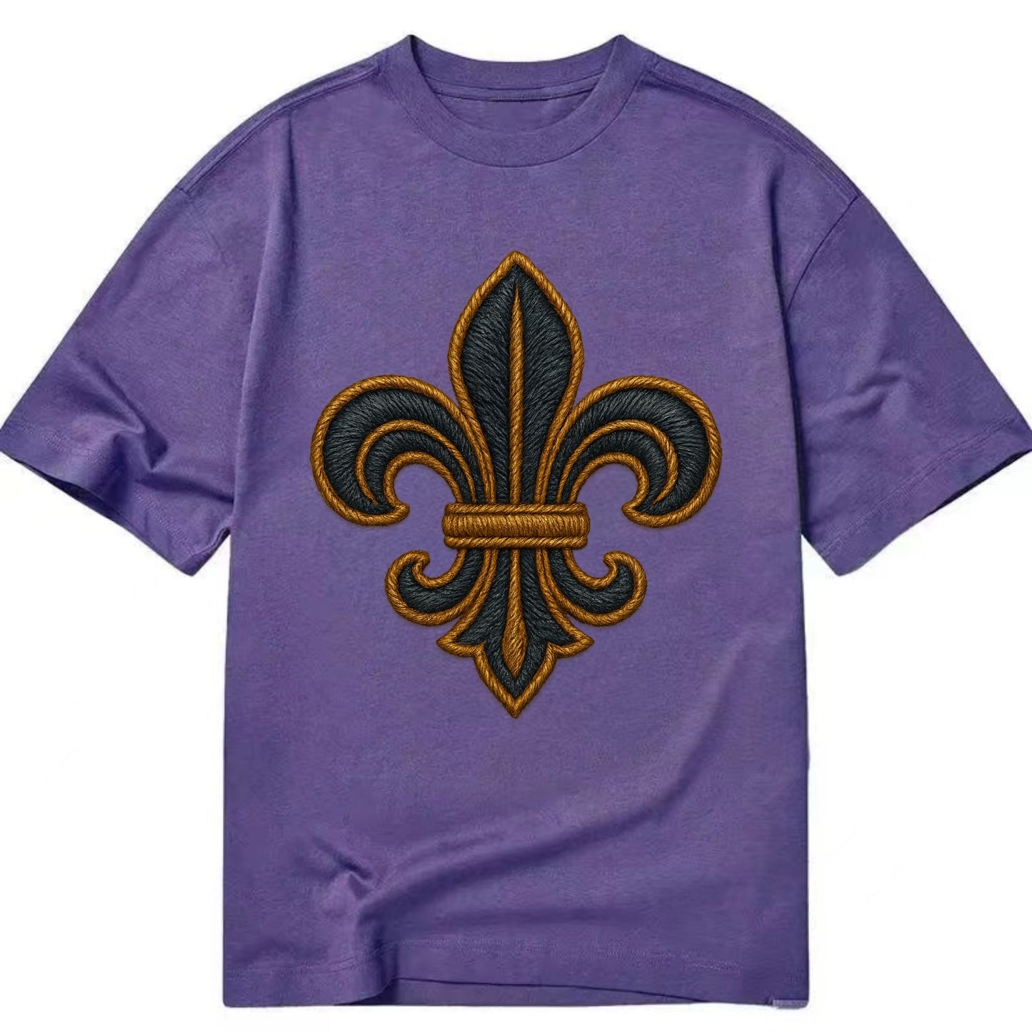 Fleur de Lis  - Classic T-shirt - Purple