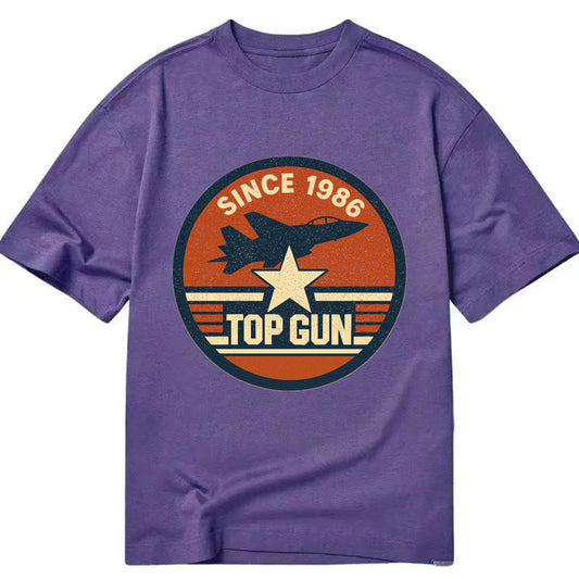 Top Gun Since 1986 - Classic T-shirt - Purple