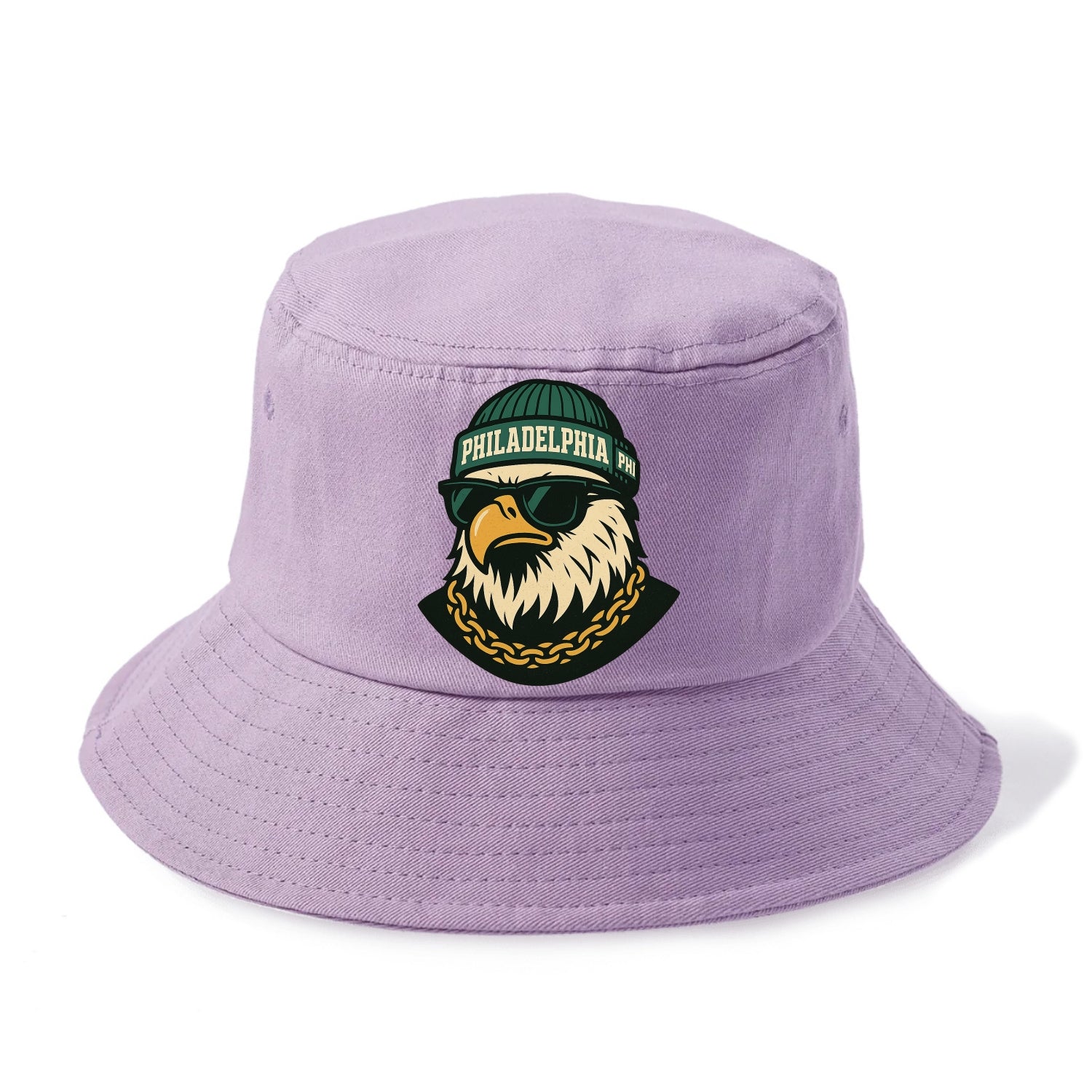 "eagle" "philadelphia" "phi" "green" "us East" - Bucket Hat - Purple