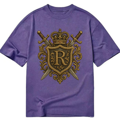 Royal Crest  - Classic T-shirt - Purple