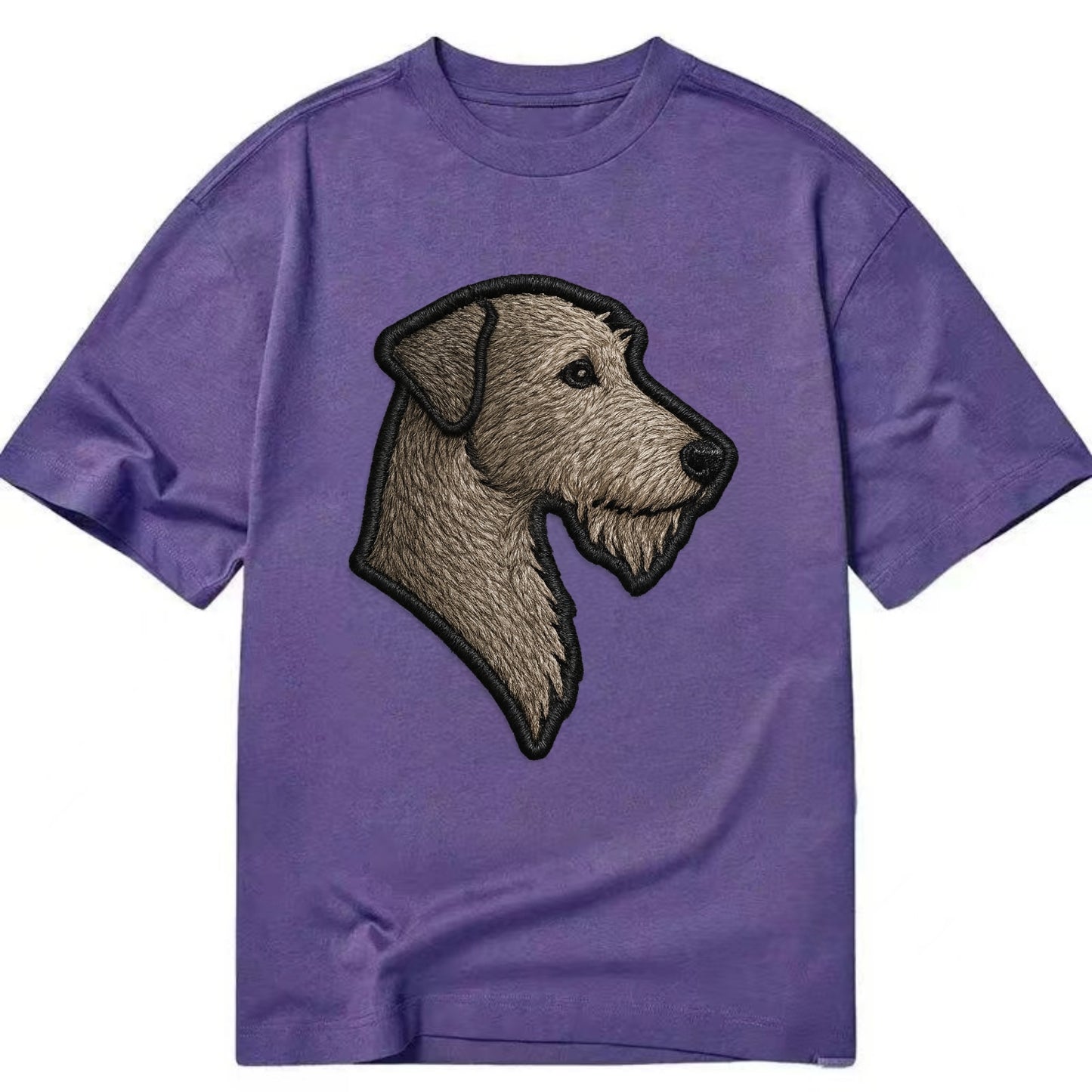 Irish Wolfhound - Modern gentle giant lo - Classic T-shirt - Purple