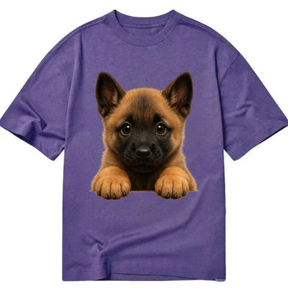 Belgian Malinois  - Classic T-shirt - Purple