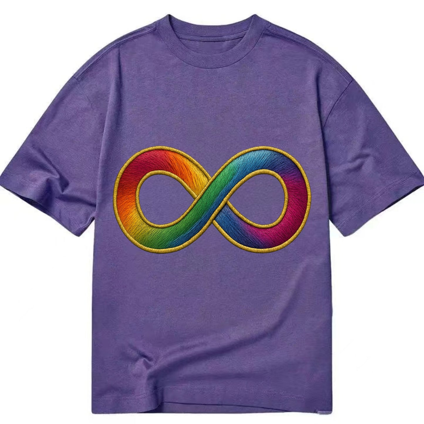 Infinity Symbol  - Classic T-shirt - Purple
