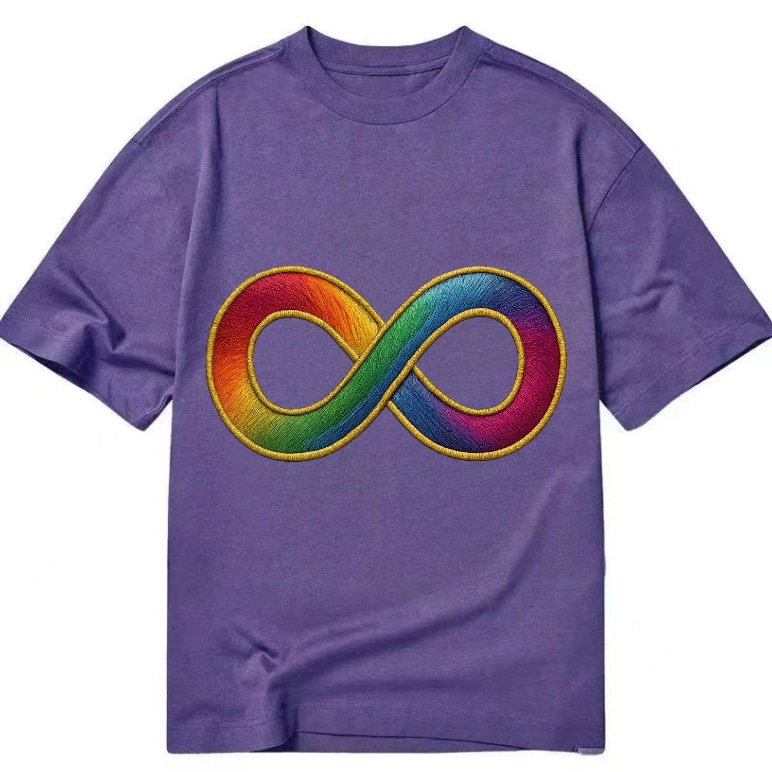 Infinity Symbol  - Classic T-shirt - Purple