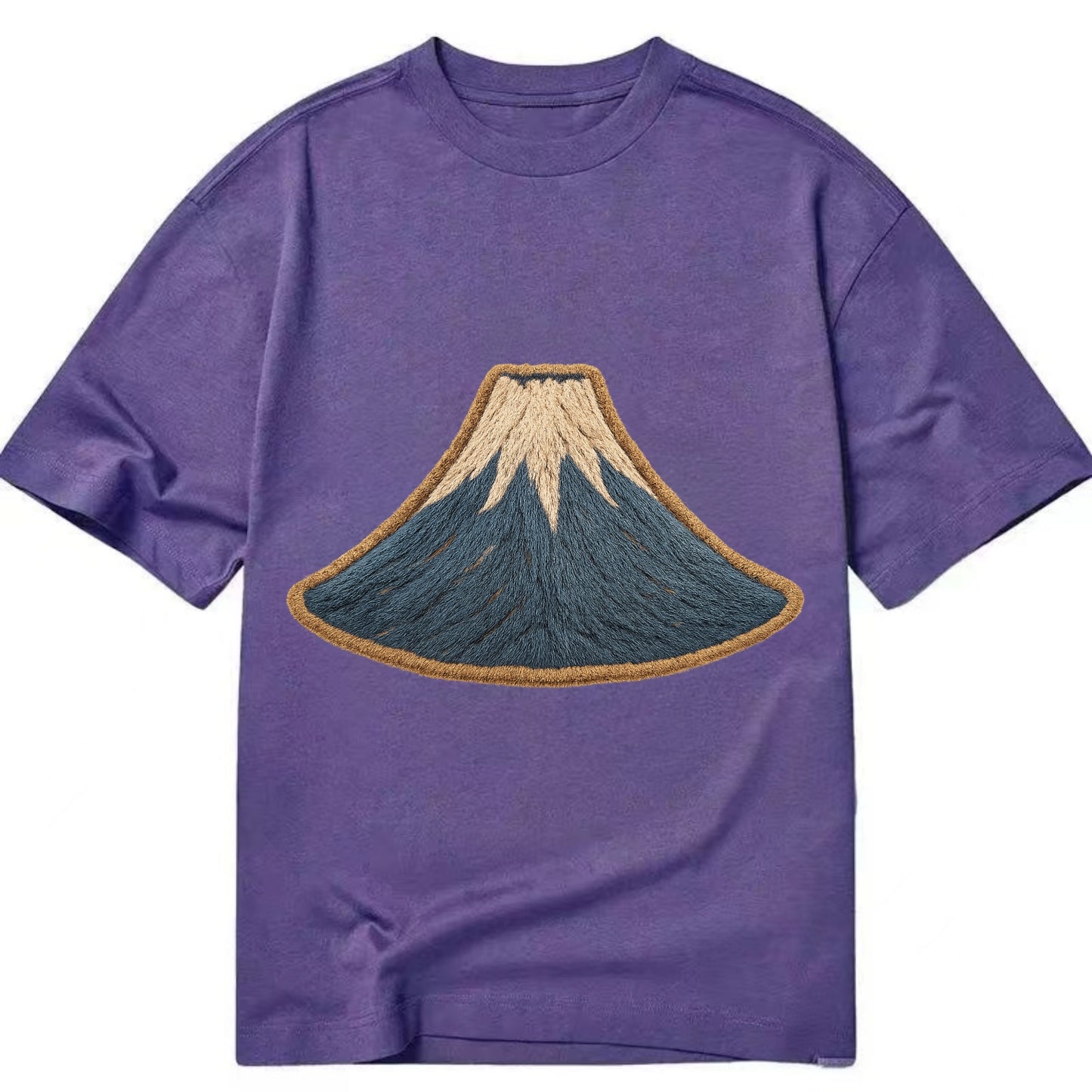 Sacred Mountain  - Classic T-shirt - Purple