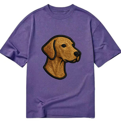 Vizsla - Modern noble design with bold b - Classic T-shirt - Purple