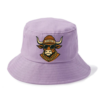 Austin Longhorn - Bucket Hat - Purple