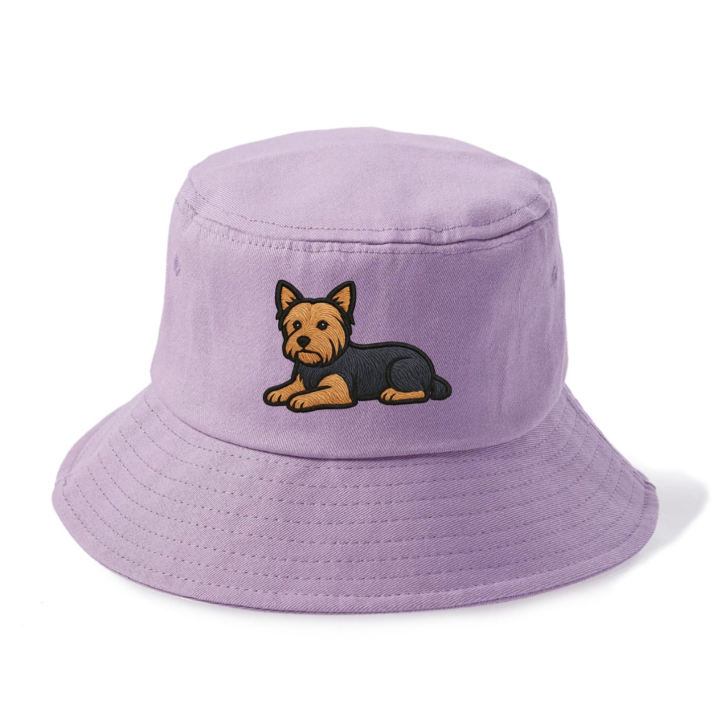 Yorkshire Terrier - Blue and tan relaxed Bucket Hat - Purple