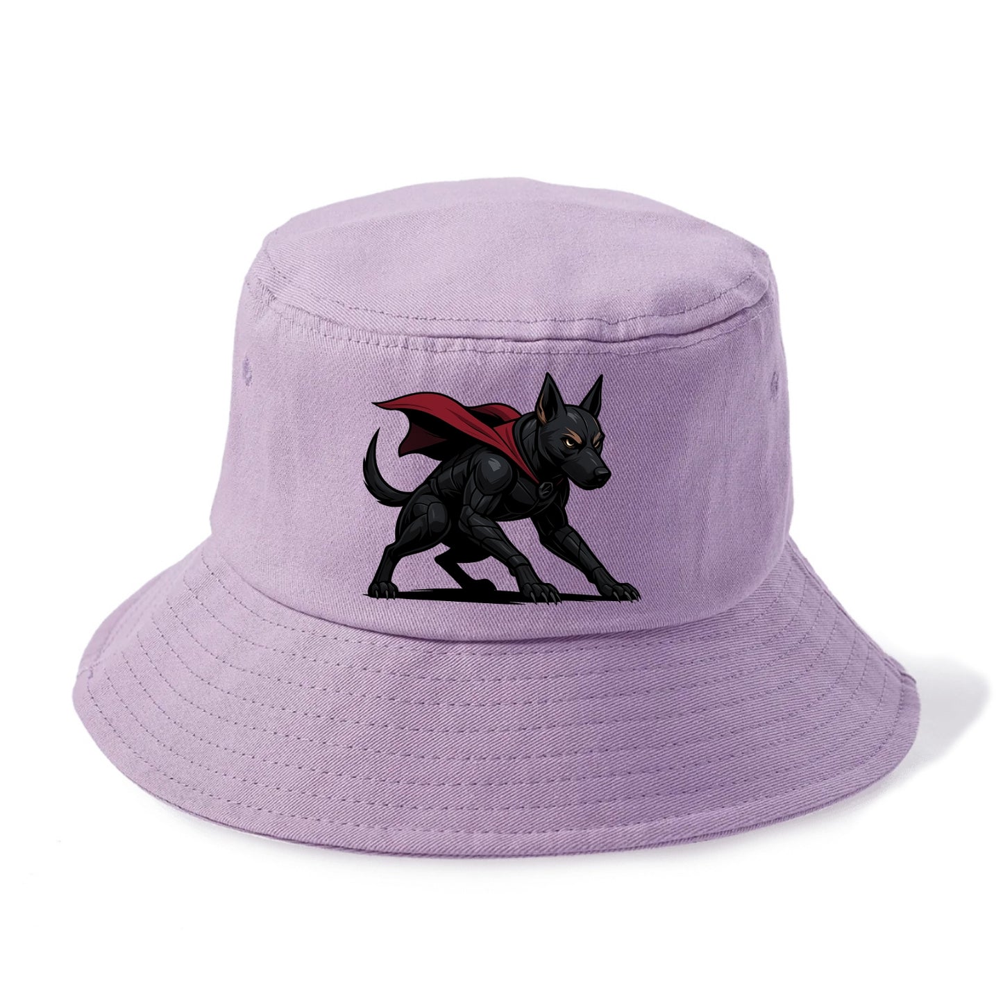 Belgian Malinois Black Panther  - Bucket Hat - Purple