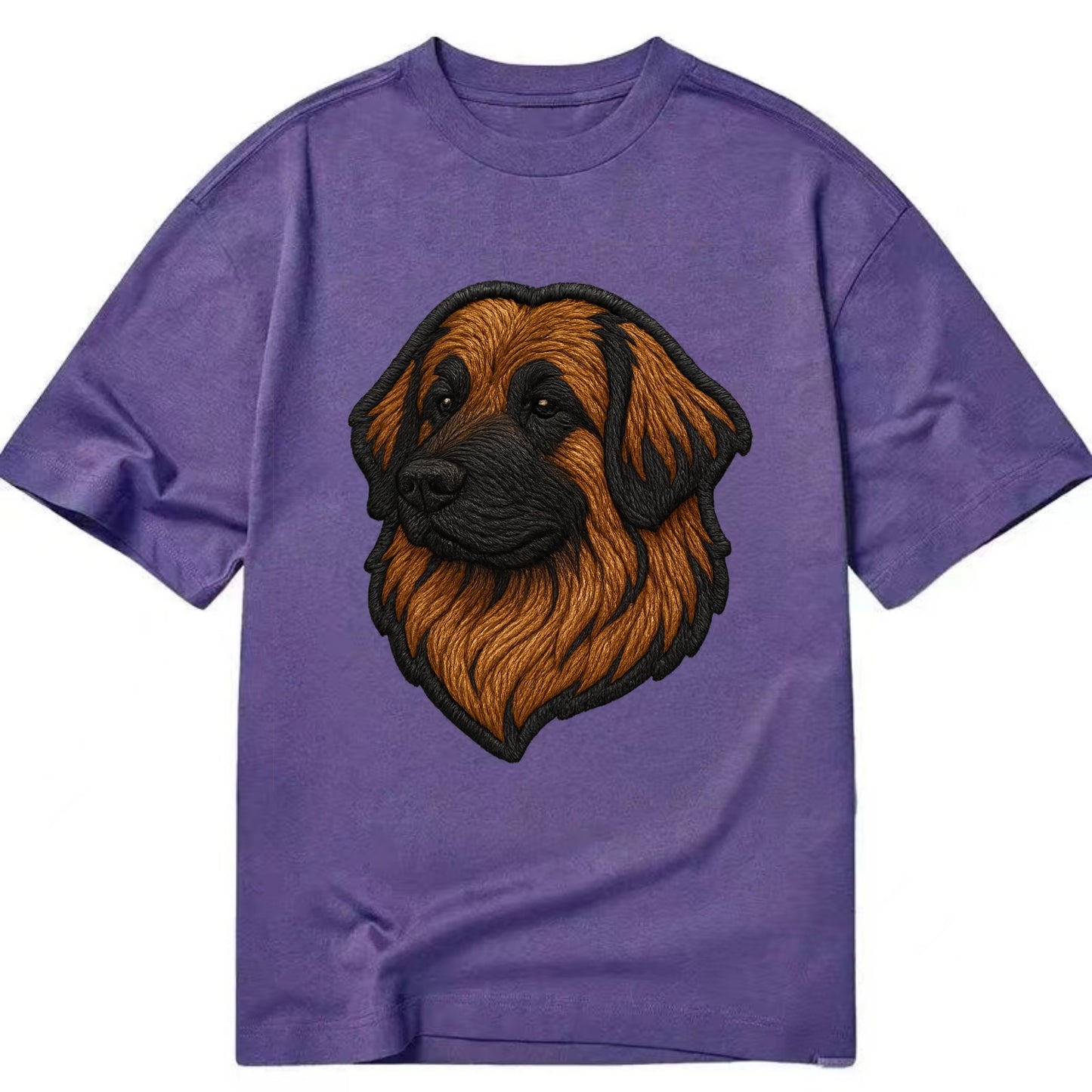 Leonberger - Contemporary lion-mane desi - Classic T-shirt - Purple