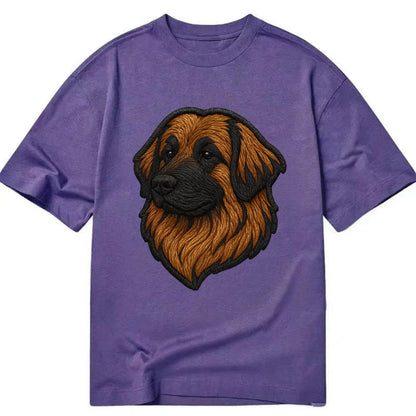 Leonberger - Contemporary lion-mane desi - Classic T-shirt - Purple