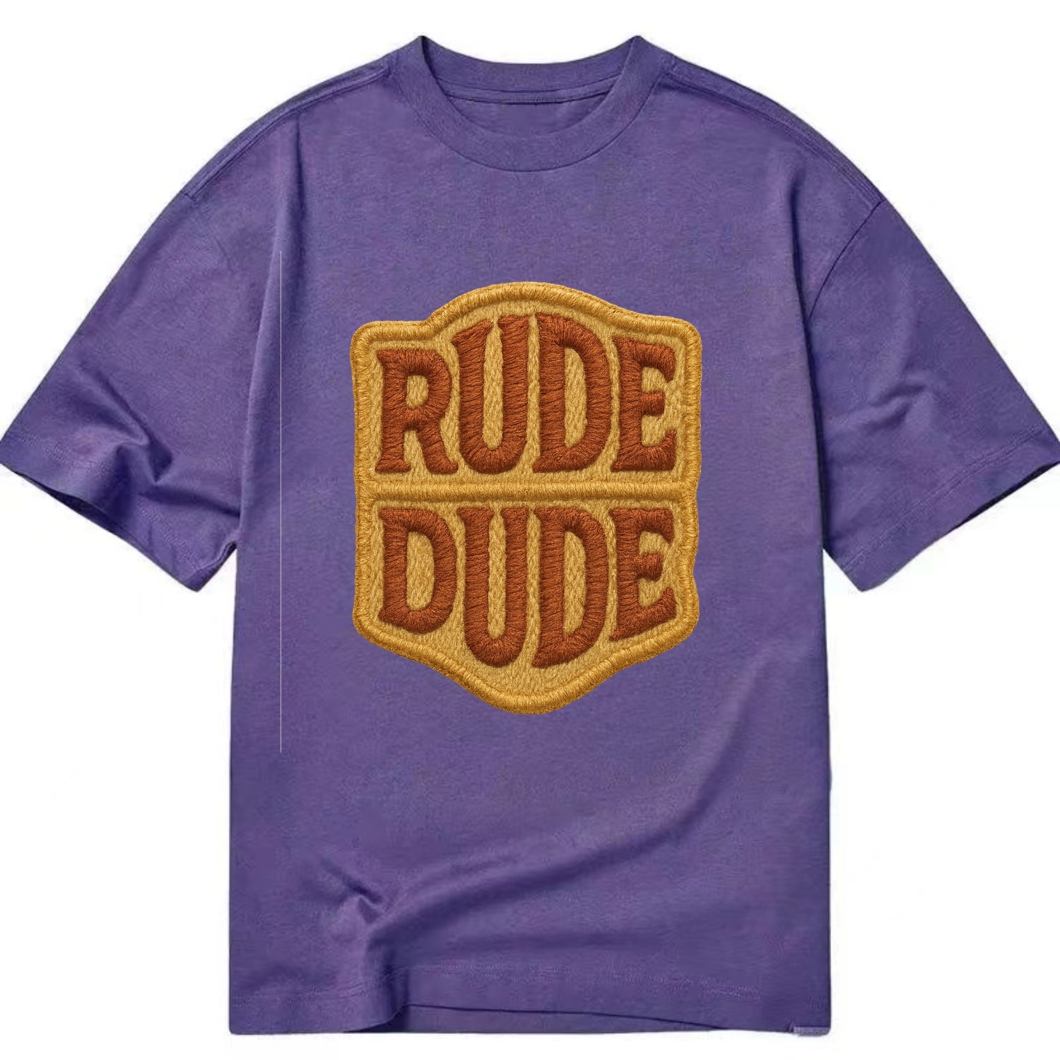 RUDE;DUDE ENERGY Surf Green Trucker - Classic T-shirt - Purple