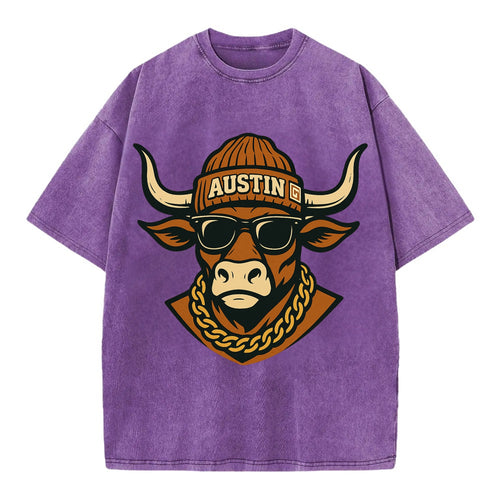 Austin Longhorn - Vintage T-shirt