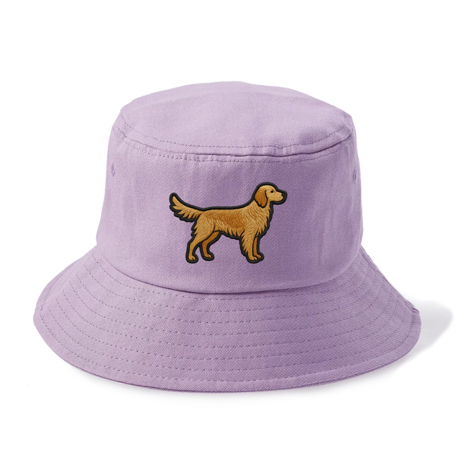English Setter - Trendy feathered design - Bucket Hat - Purple