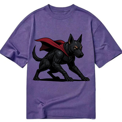 Belgian Malinois Black Panther  - Classic T-shirt - Purple