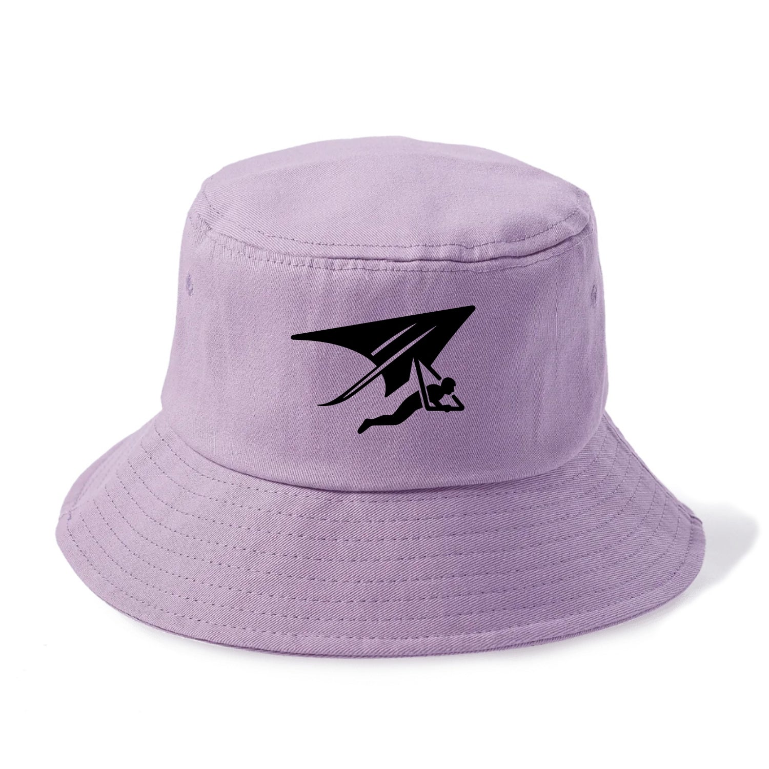 Hang glider soaring - Bucket Hat - Purple
