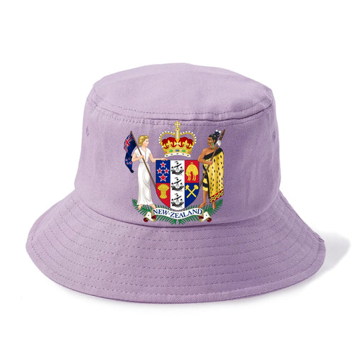 Coat Of Arms Of New Zealand - Bucket Hat