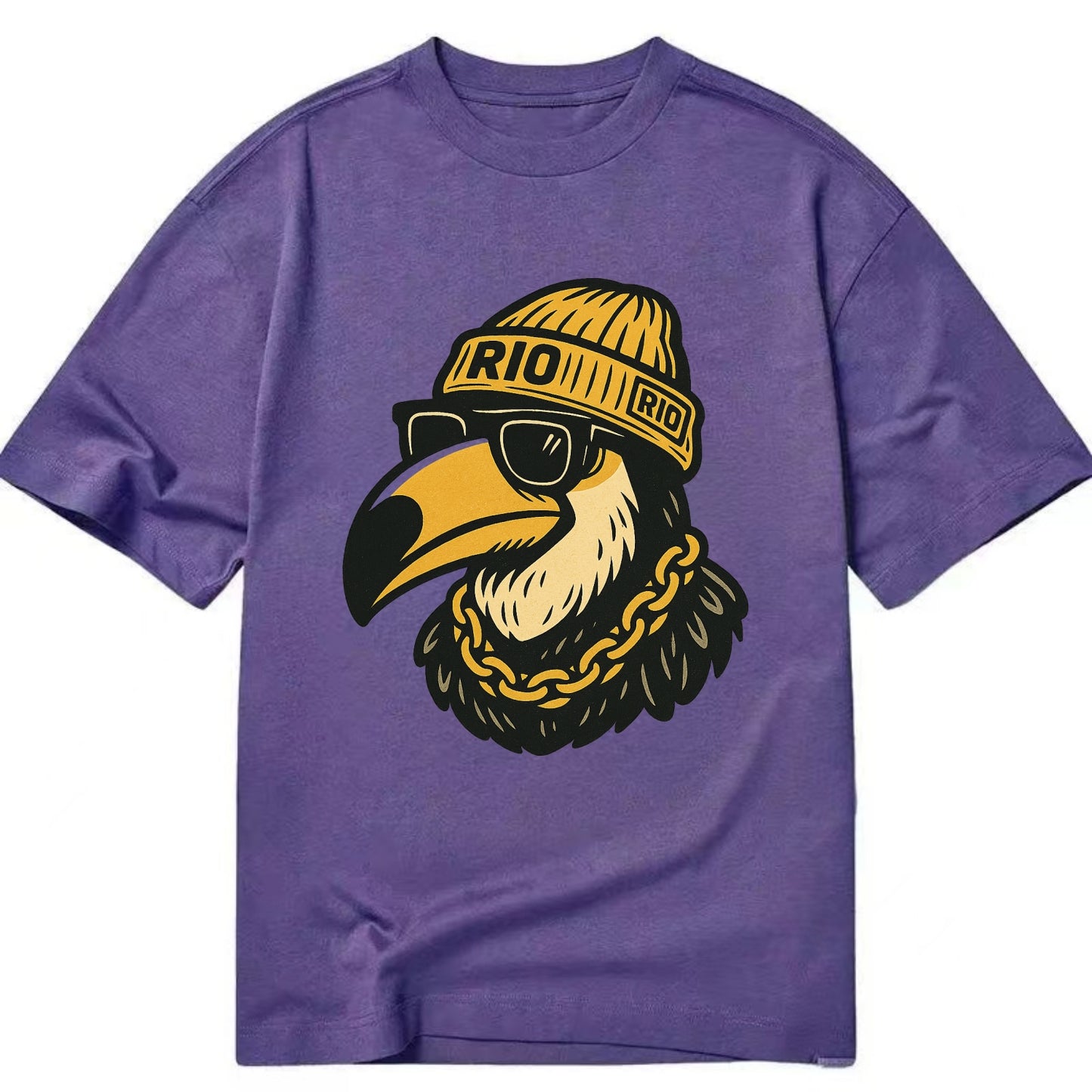Rio Toucan - Classic T-shirt - Purple