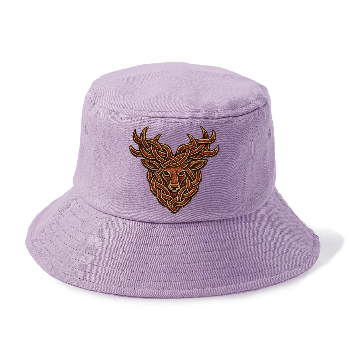 Stag Knot - Bucket Hat - Purple
