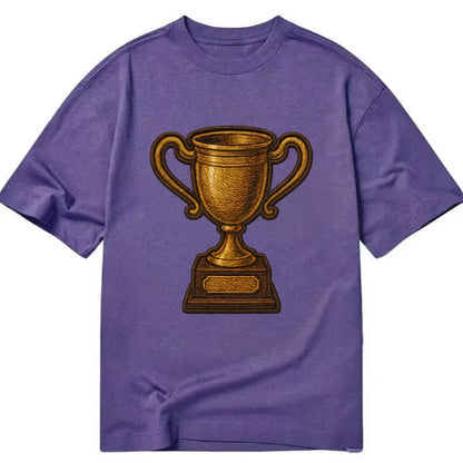 Trophy Cup  - Classic T-shirt - Purple